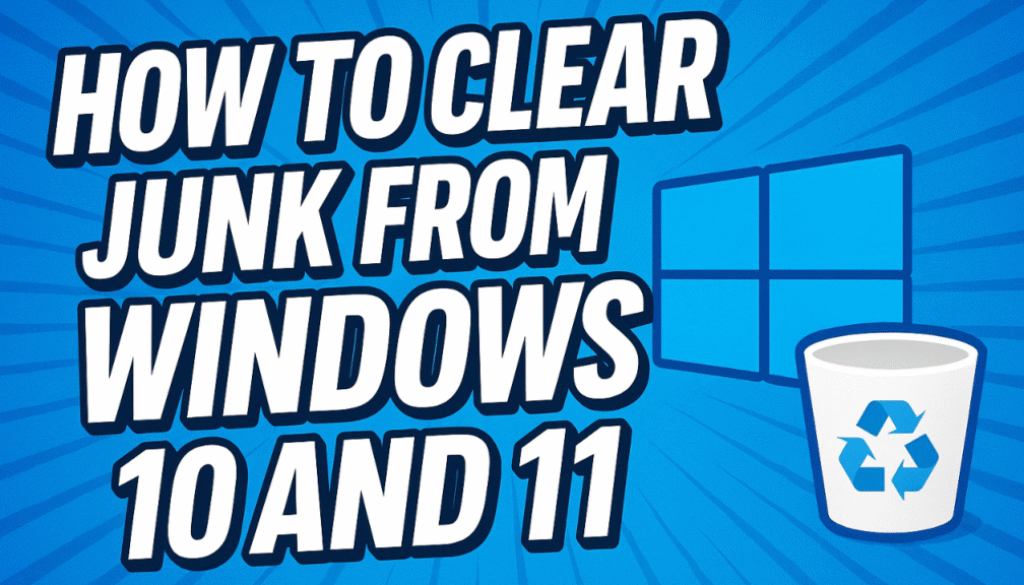 How To Clear Junk From Windows 10 And 11