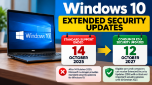 Windows 10 Extended Security Updates from October 2025 to October 2027