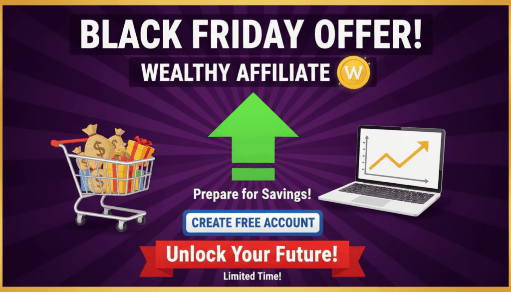 Black Friday Offer Wealthy Affiliate