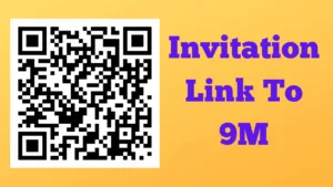 Invitation QR Code To 9M