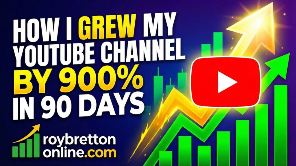How I Grew My Channel by 900% in 90 Days
