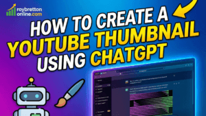How to Create a YouTube Thumbnail Using ChatGPT