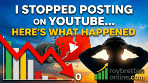 I Stopped Posting On YouTube – Here’s What Happened