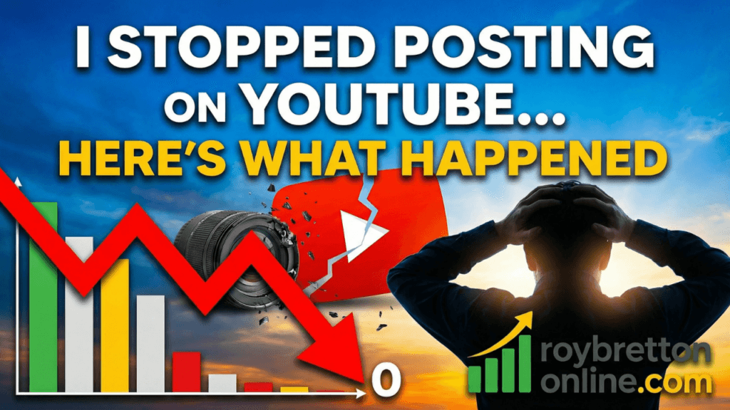 I Stopped Posting On YouTube – Here’s What Happened