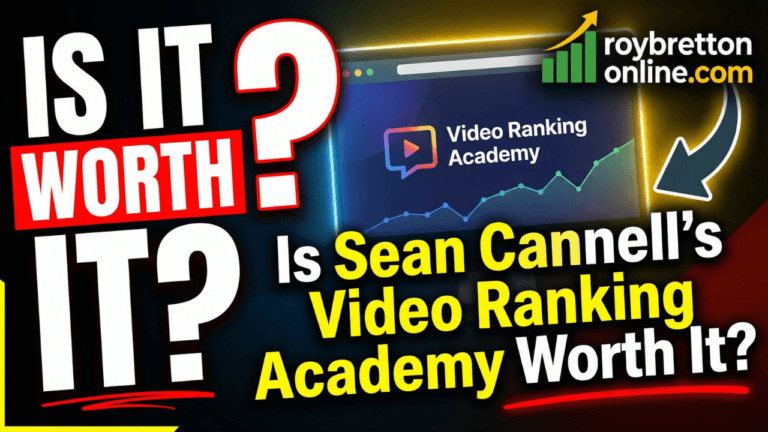 Video Ranking Academy Logo Is Sean Cannell’s Video Ranking Academy Worth It