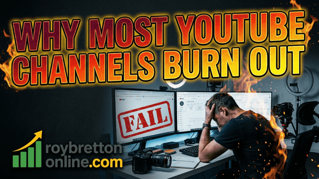 Why Most YouTube Channels Burn Out