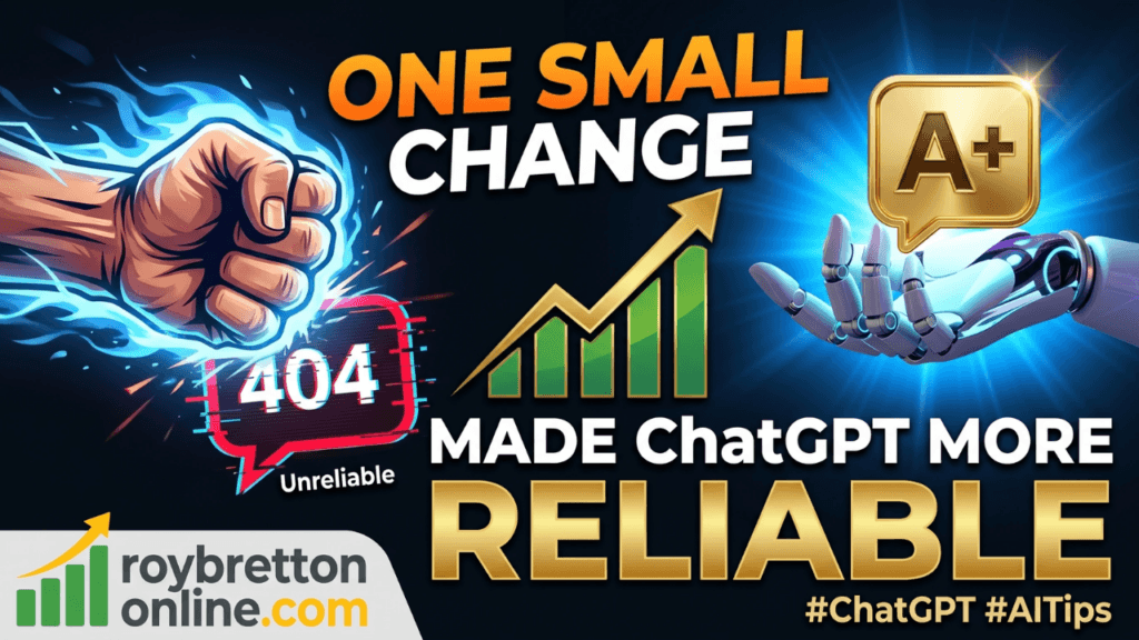One Small Change That Made ChatGPT More Reliable