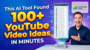 This AI Tool Found 100+ YouTube Video Ideas In Minutes