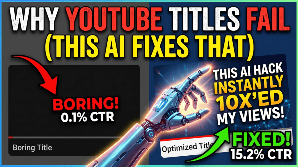 Why Most YouTube Titles Fail (This AI Fixes That)