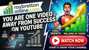 You Are Only One Video Away From Success On YouTube
