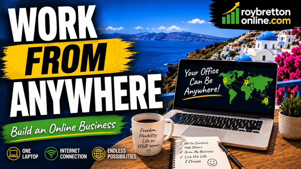 How An Online Business Lets You Work From Anywhere