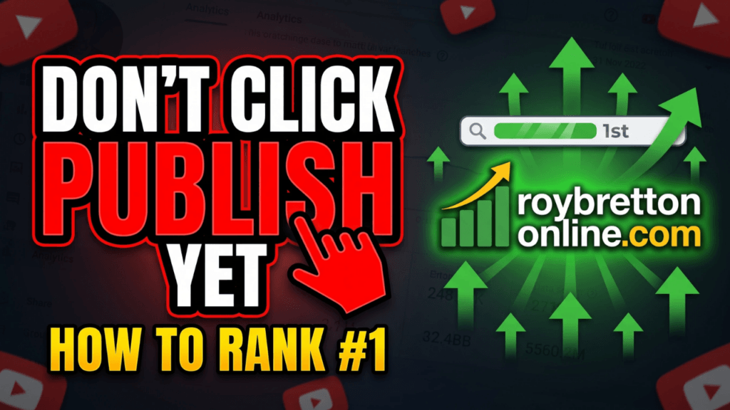 How To Publish YouTube Videos That Actually Rank