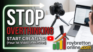 How To Record Your First YouTube Video (Without Overthinking It)