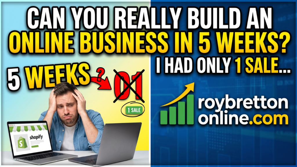 Can You Really Build An Online Business In Five Weeks