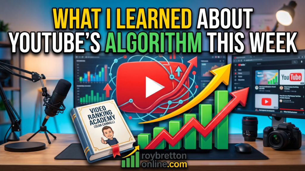 What I Learned About YouTube's Algorithm This Week