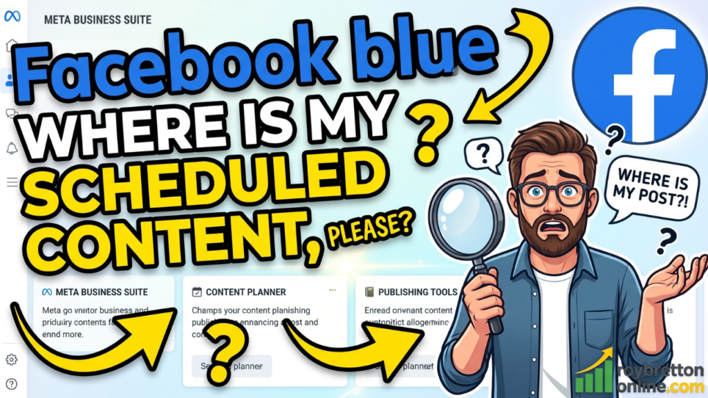 Where Is My Scheduled Content