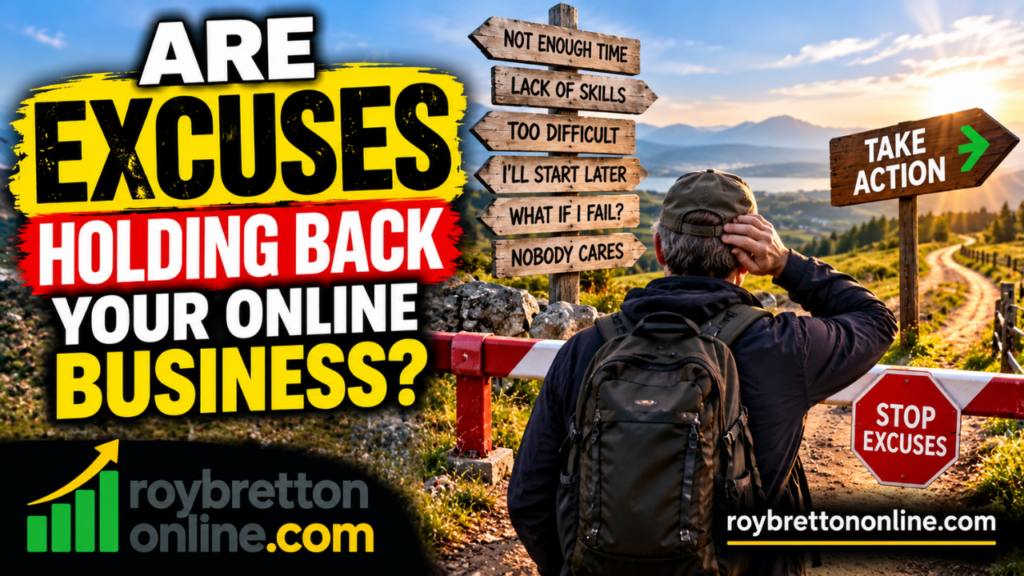 Are Excuses Holding Back Your Online Business?