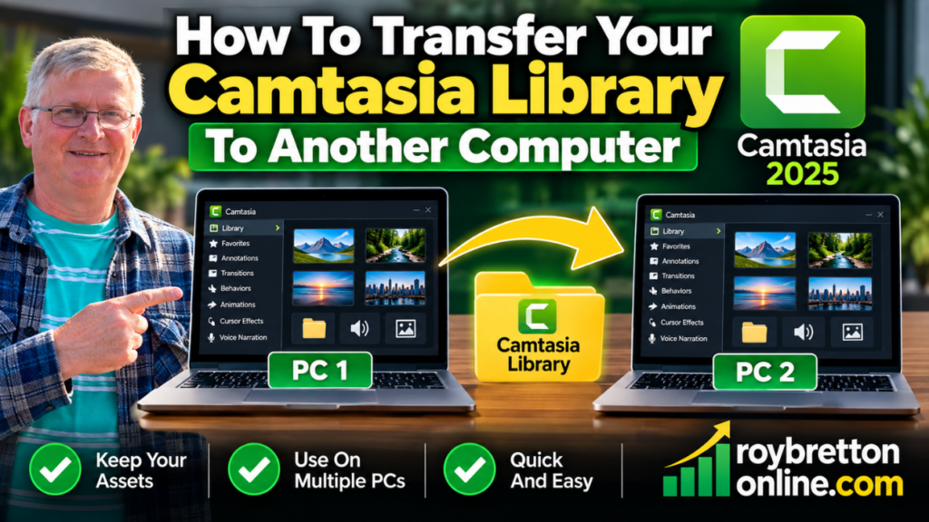 How To Transfer Your Camtasia Library To Another Computer