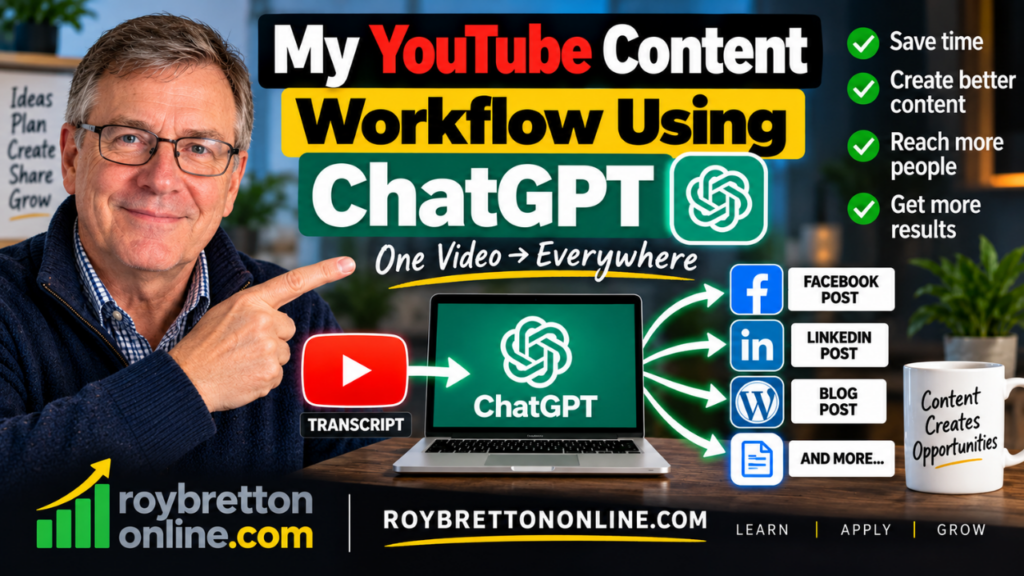 My YouTube Content Workflow Using ChatGPT