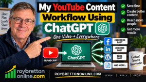 My YouTube Content Workflow Using ChatGPT